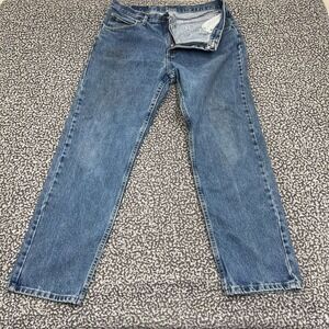 Wrangler Men's Straight Jeans - Blue